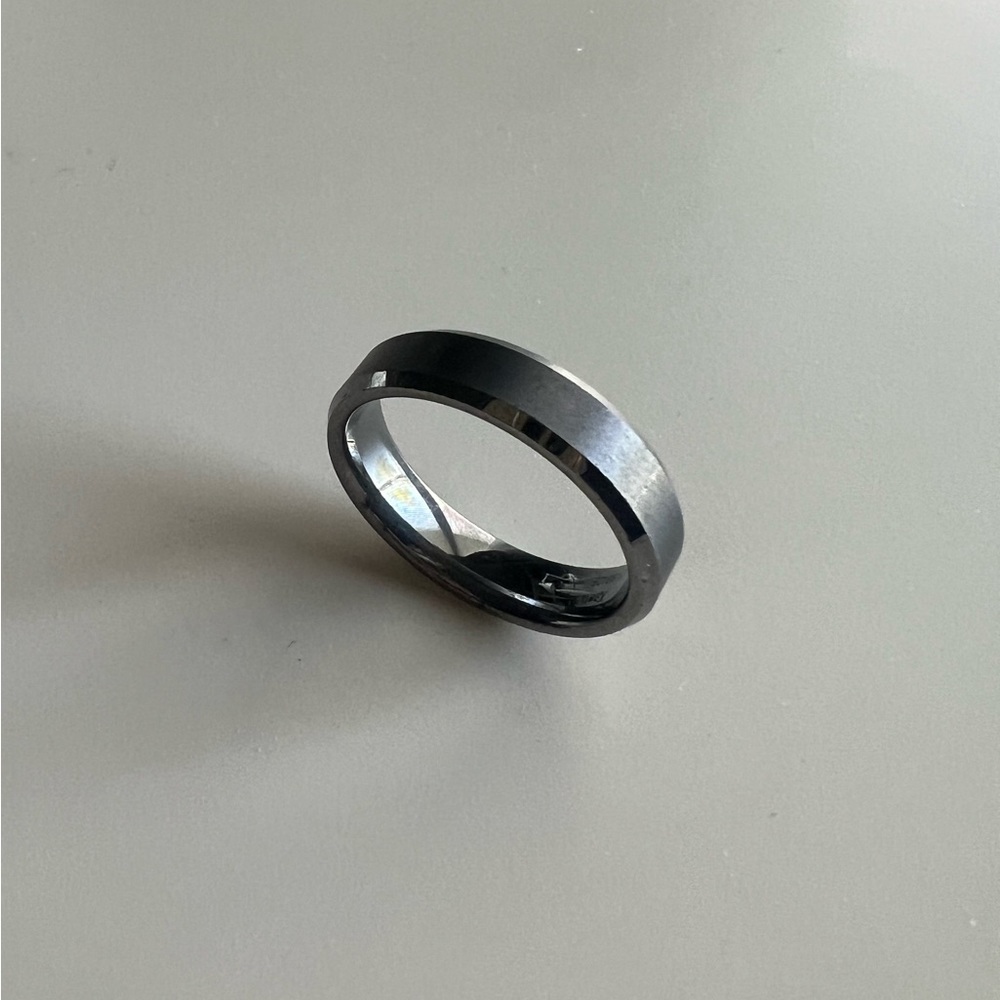 Tungsten wedding band